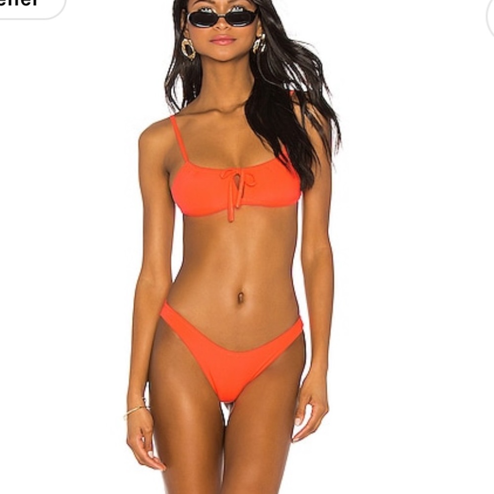Superdown 2pc Orange Bikini Set - image 2